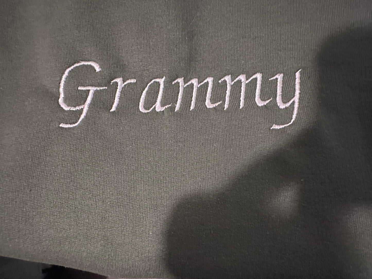 Custom Embroidered Birth Flower Sweatshirt