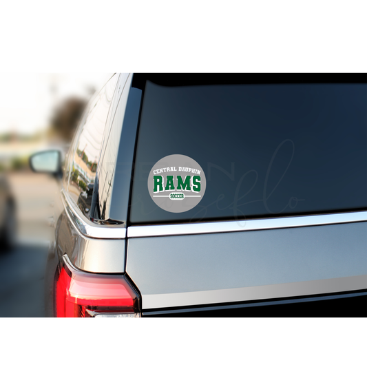 CD Soccer Window Decal