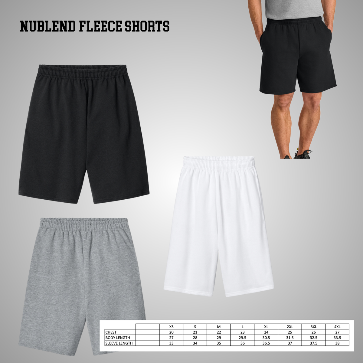 CDBW NuBlend Fleece Shorts