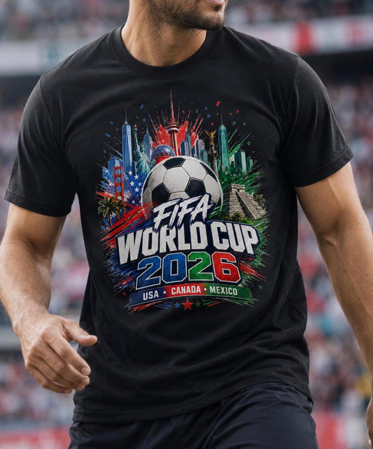 World Cup 2026 3 Nations Unisex Tee