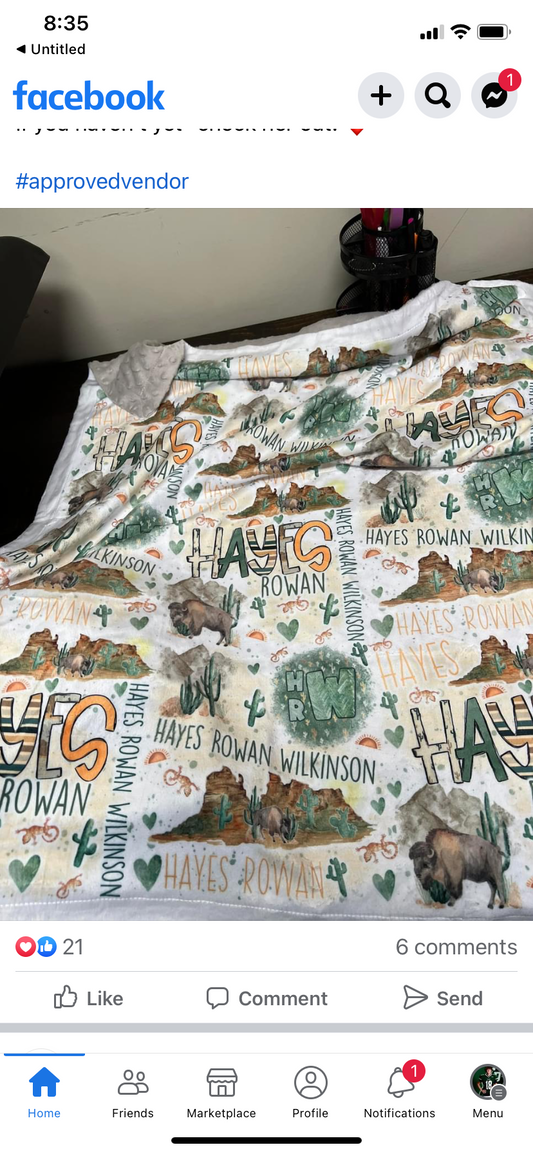 Custom Blanket