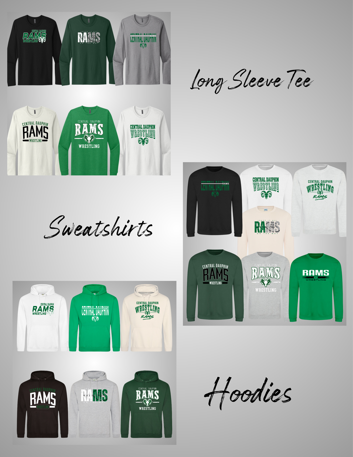 CDBW BASIC APPAREL (TEES, LS TEES, SWEATSHIRTS, HOODIES)