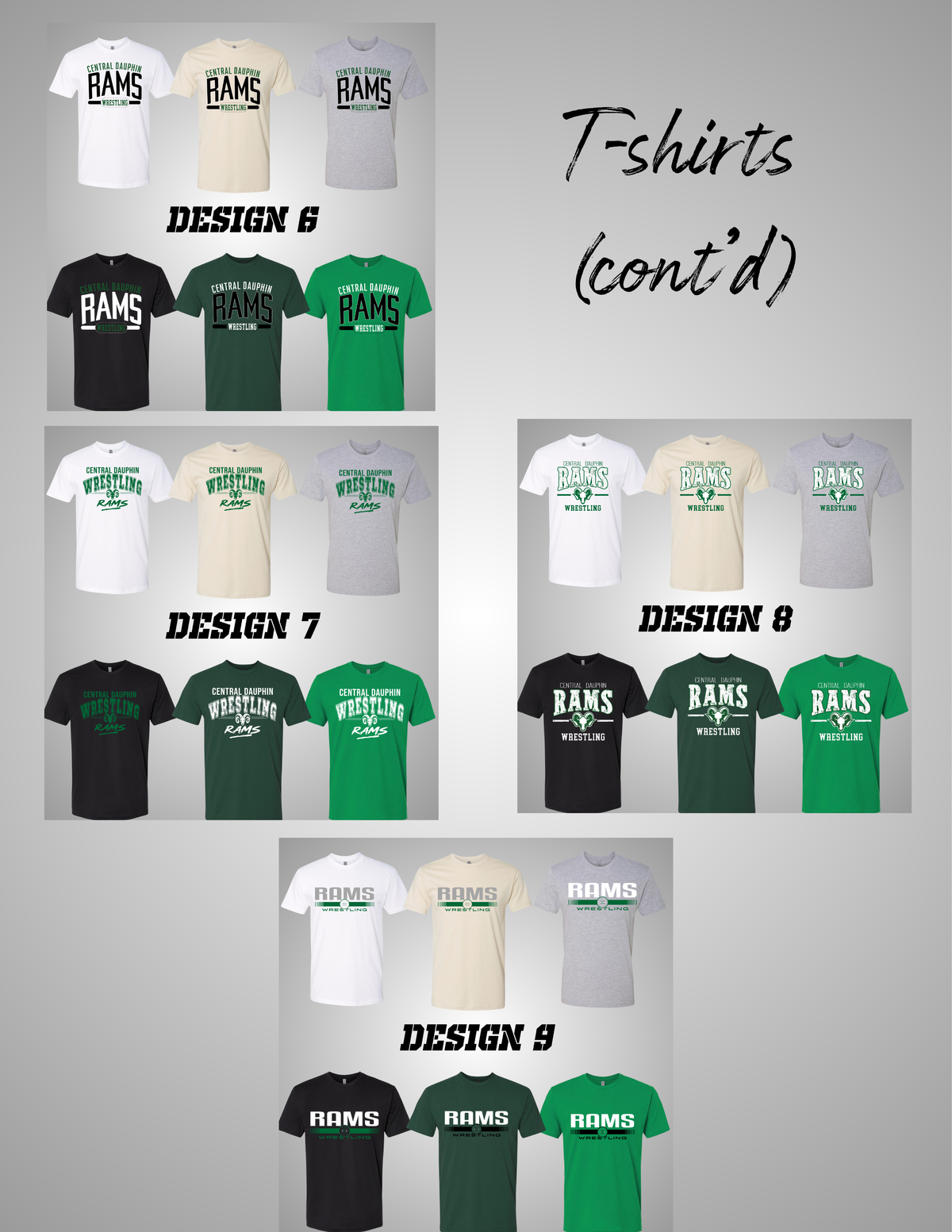 CDBW BASIC APPAREL (TEES, LS TEES, SWEATSHIRTS, HOODIES)
