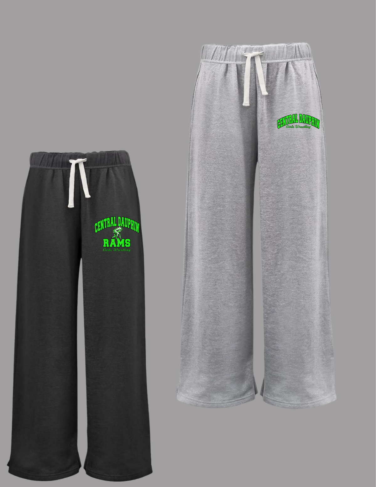 CDGW Rams Women's Wide Leg Sweatpants