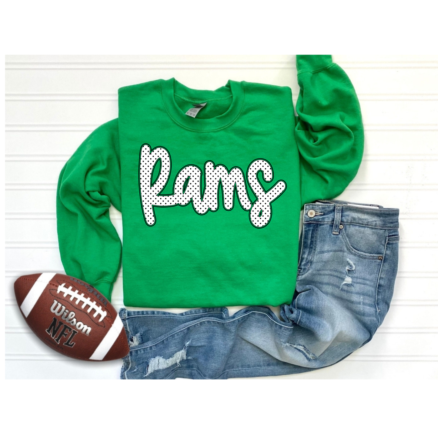 CD Rams Polka Dot