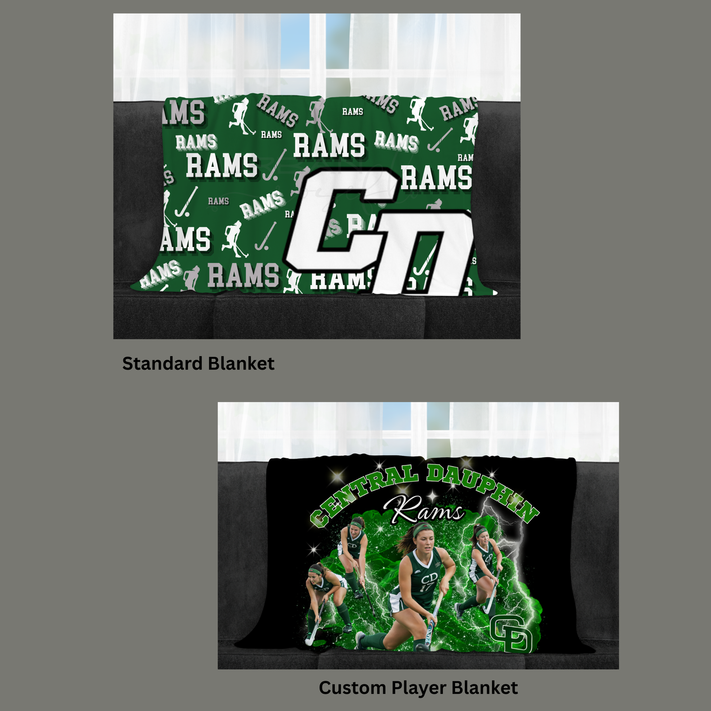 CD Field Hockey Blankets