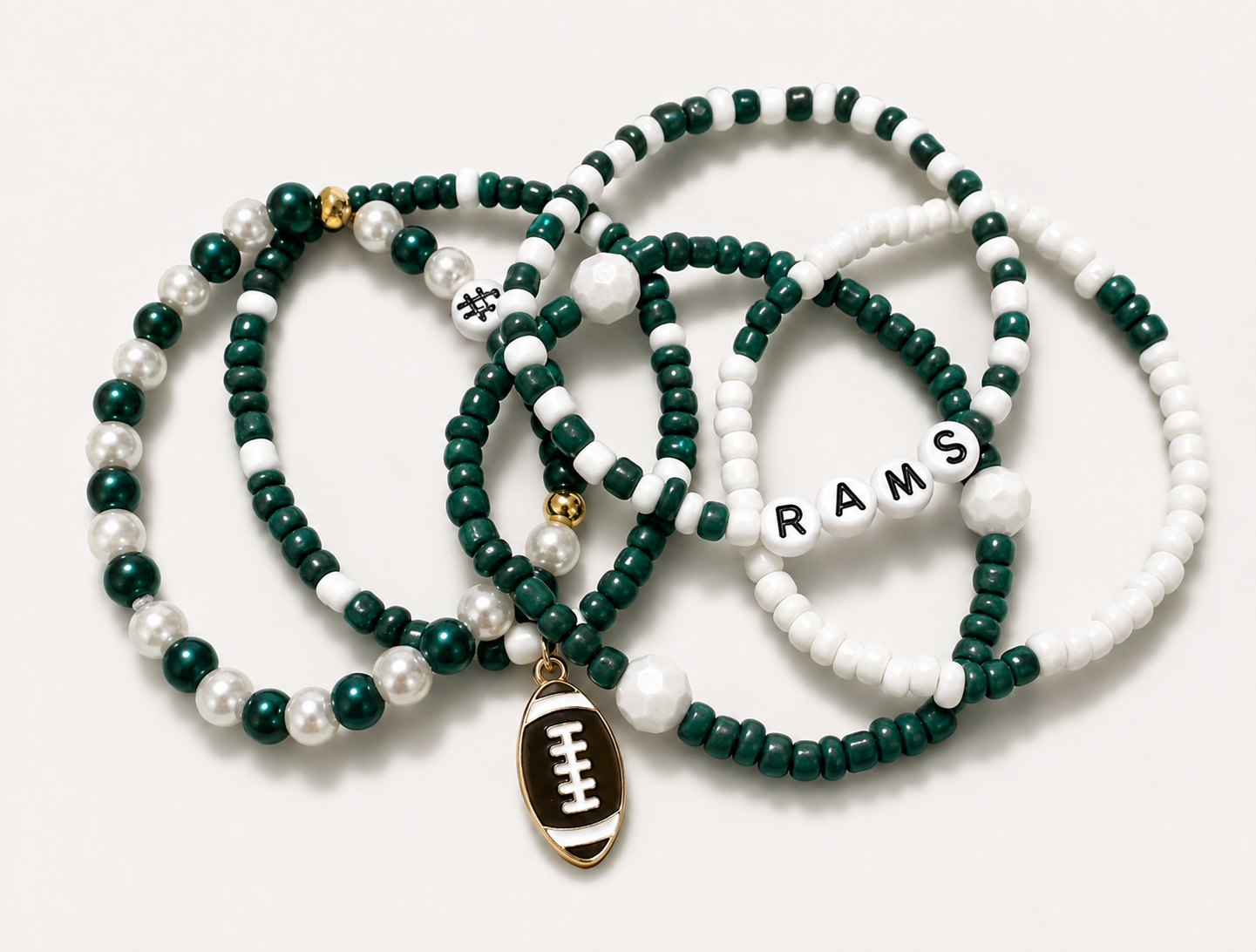 CD Game Day Stack Bracelet Set