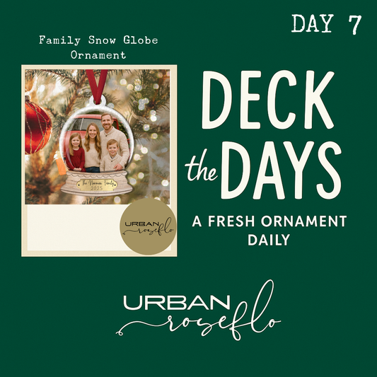 Family Snow Globe Ornament