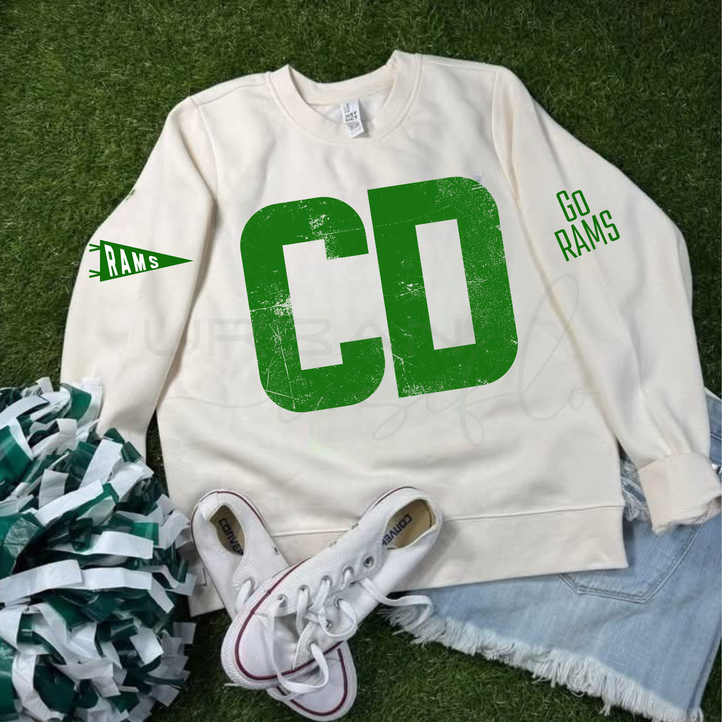 CD Rams Vintage Spirit Crewneck