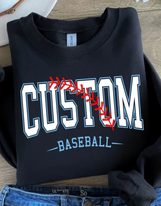 Mascot Color Baseball/Softball Design