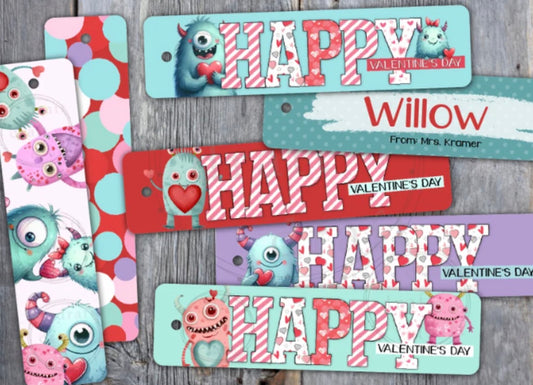 Valentine’s Bookmarks