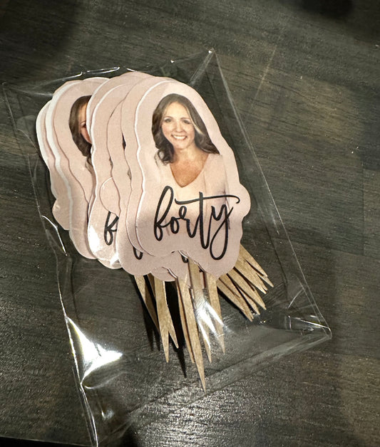 Custom Photo Food Picks