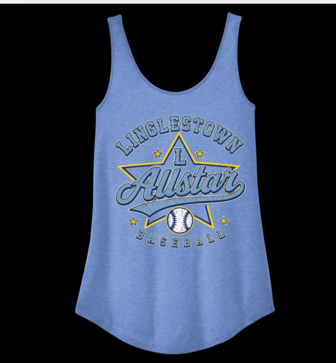 Custom Linglestown Allstars Women's Tank
