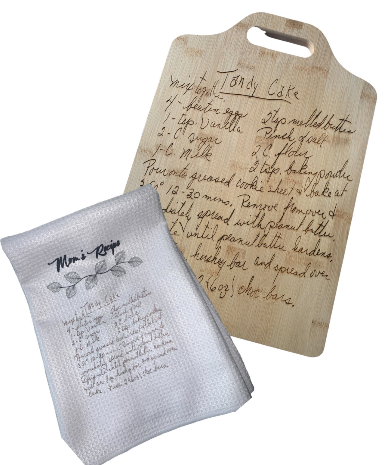 Custom Recipe Kitchen Towels