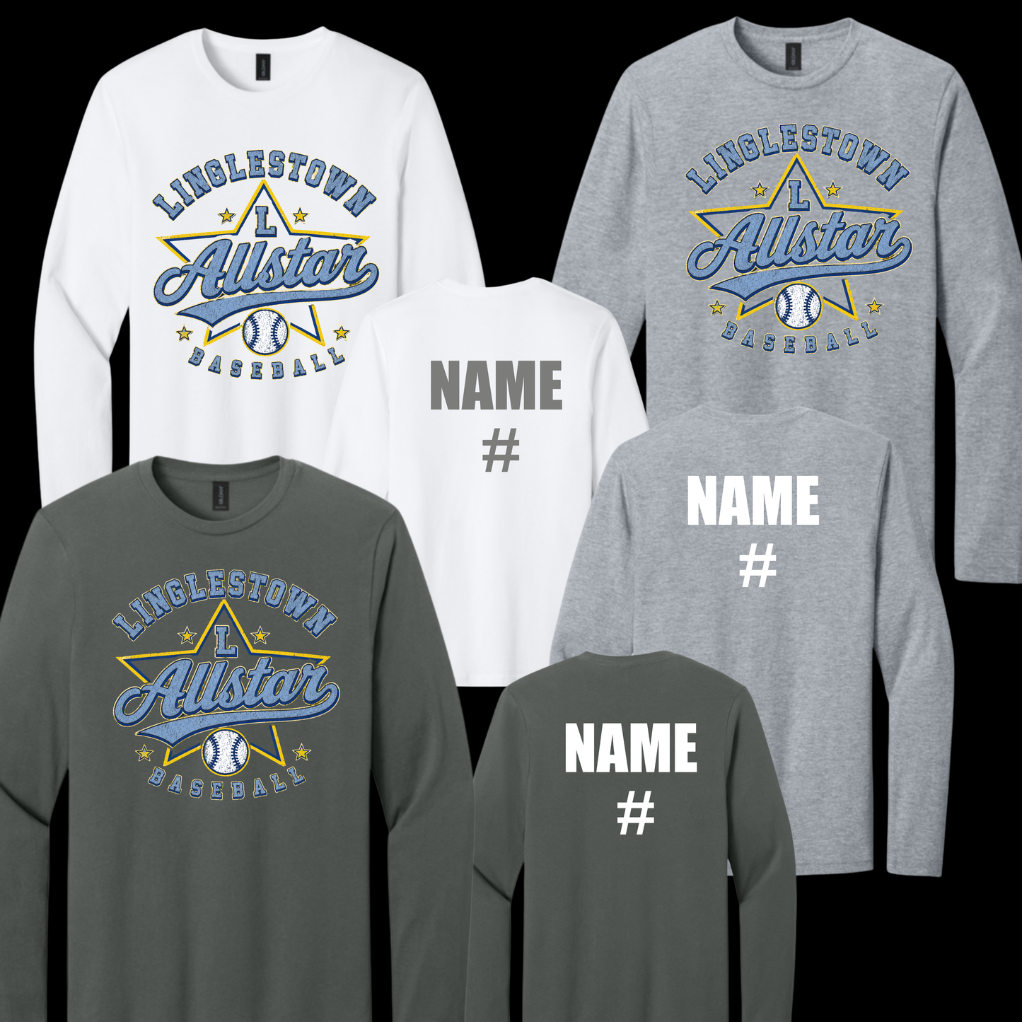 Linglestown Allstars Long Sleeve T-Shirt