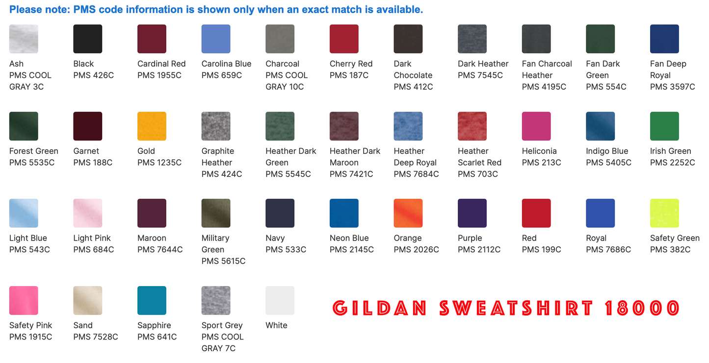 Custom Basic Crewneck Sweatshirt
