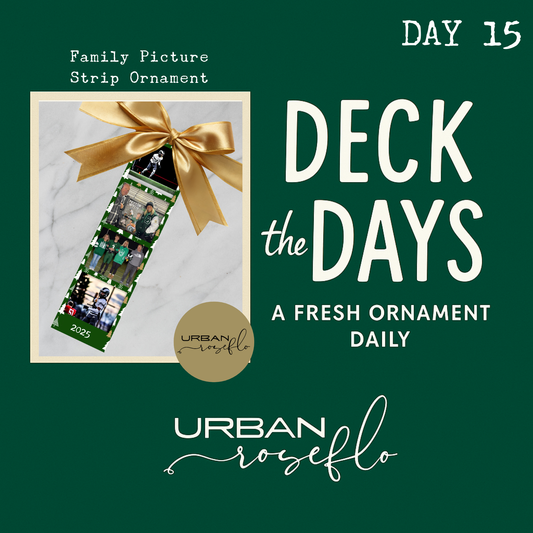 Family Picture Strip Ornament