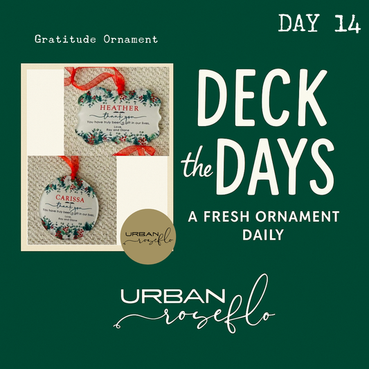 Gratitude Ornament