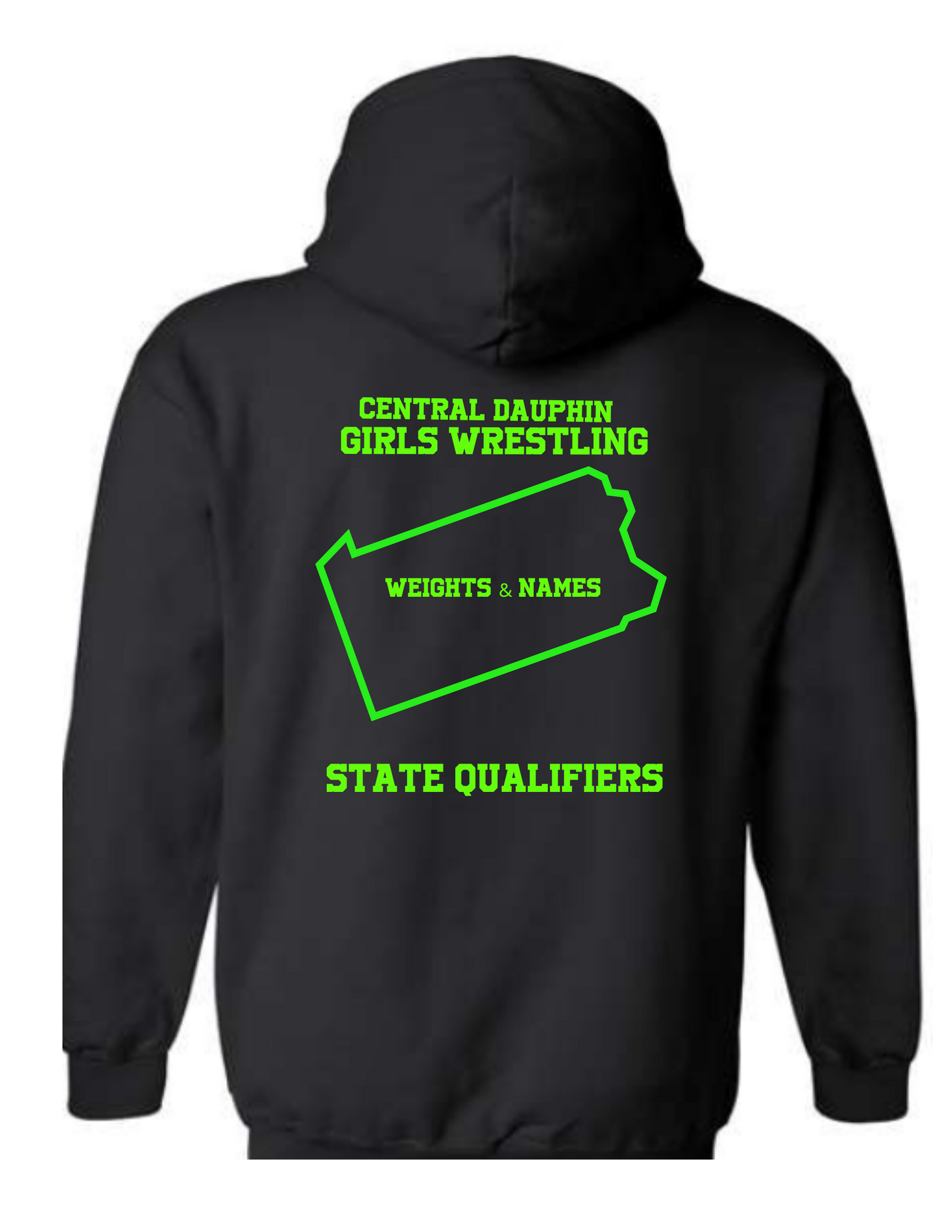 Central Dauphin Girls Wrestling — State Championship Apparel