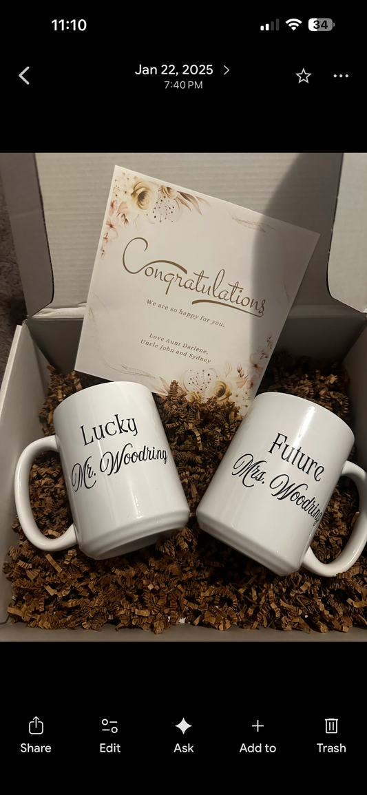 Custom Mug set