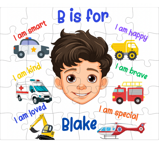 Custom Name I am Puzzle Sets