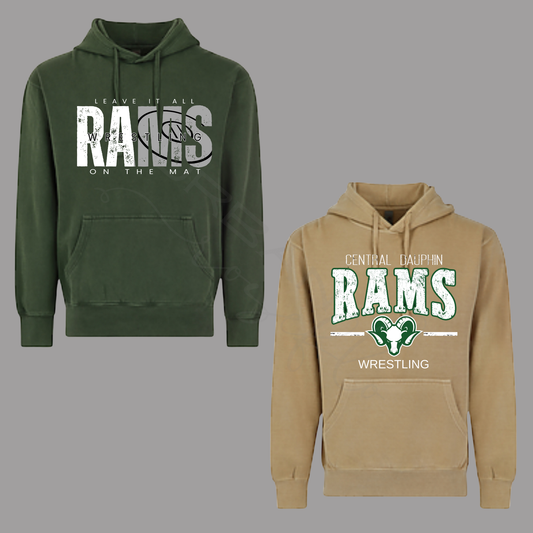 CD Boys Wrestling Vintage Hoodie