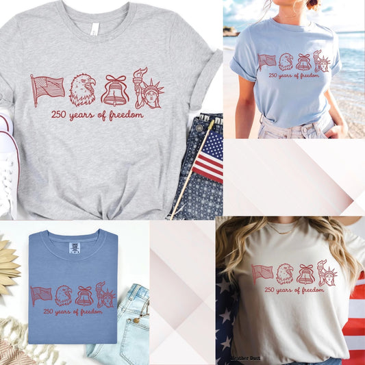 250 Years of Freedom Tee - NEW