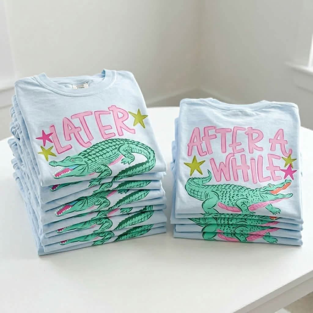 Later Gator/After While Croc Shirt