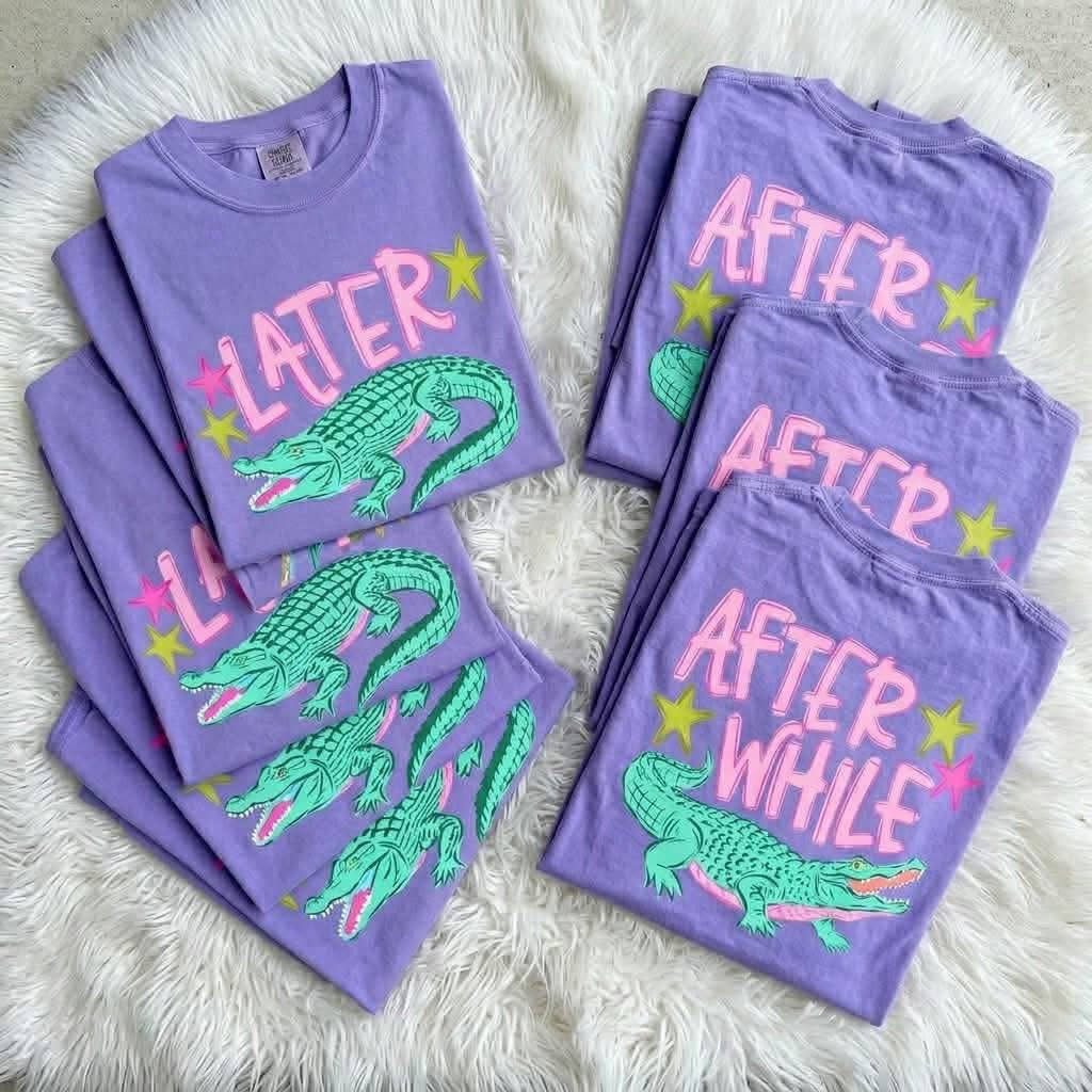 Later Gator/After While Croc Shirt