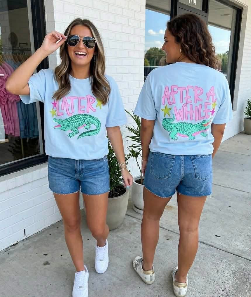 Later Gator/After While Croc Shirt