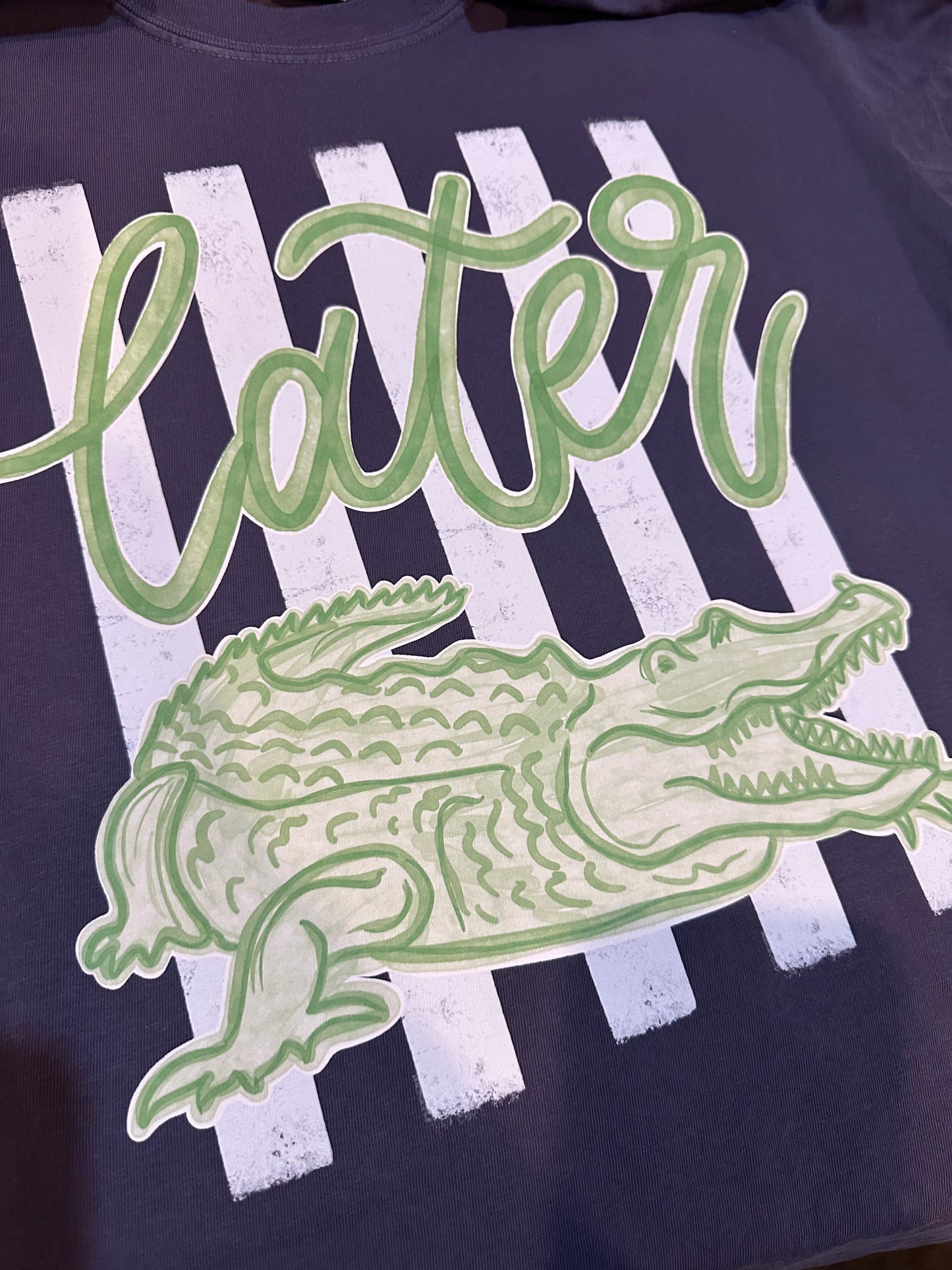 Later Gator/After While Croc Shirt