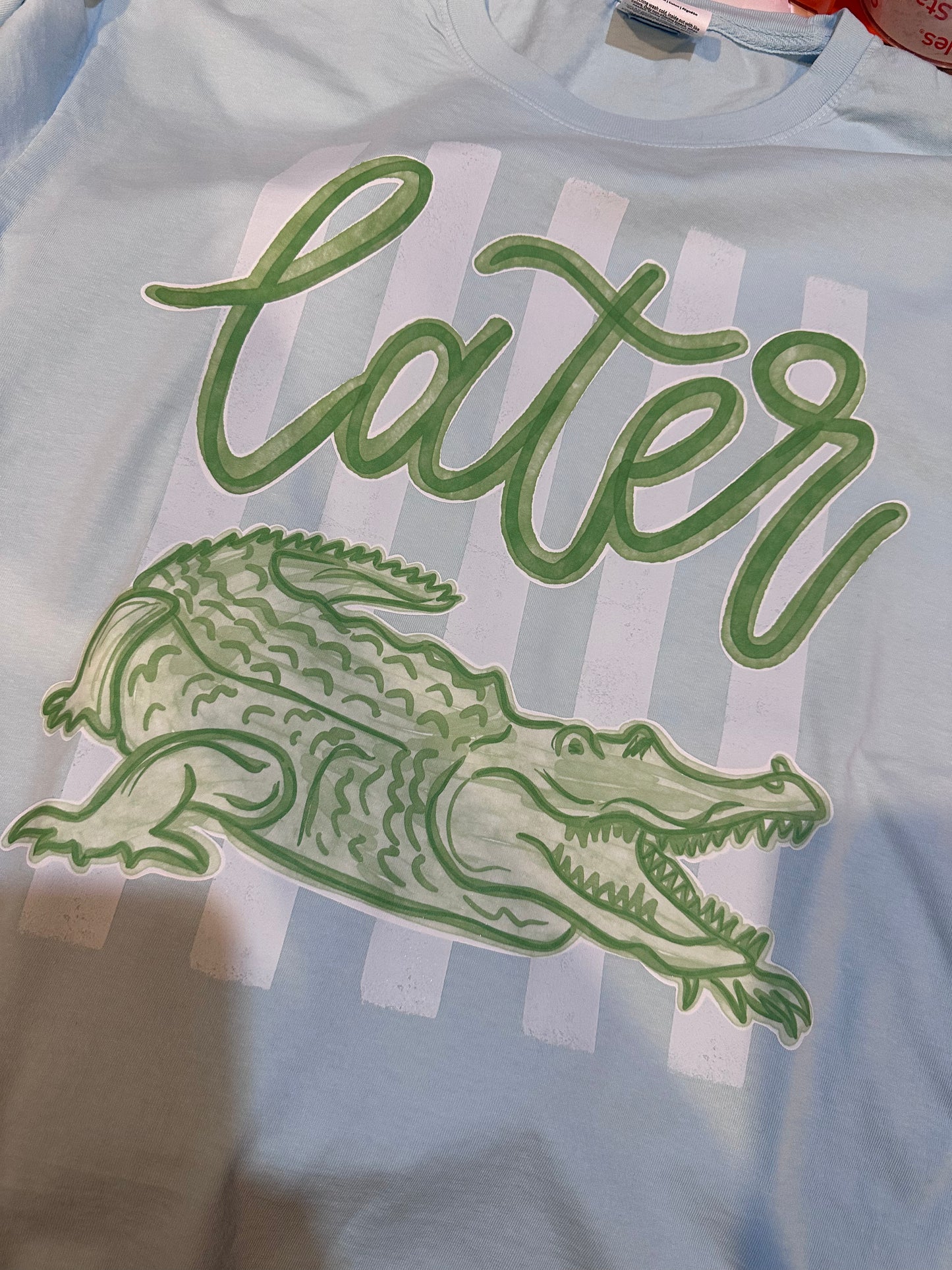 Later Gator/After While Croc Shirt