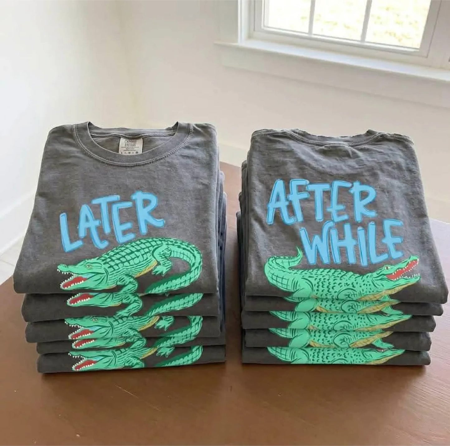 Later Gator/After While Croc Shirt