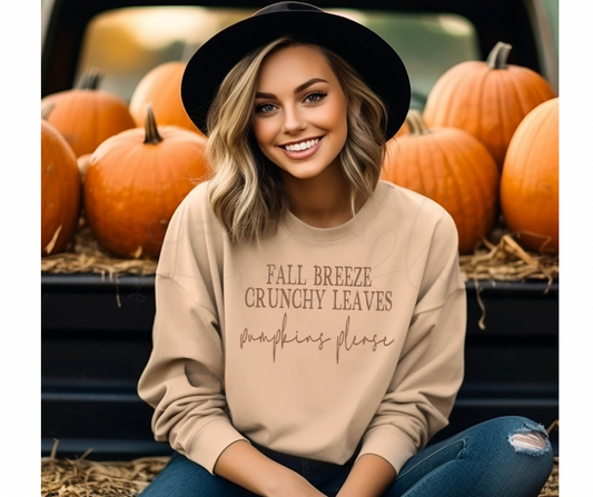 Fall Breeze, Crunchy Leaves, Pumpkins Please