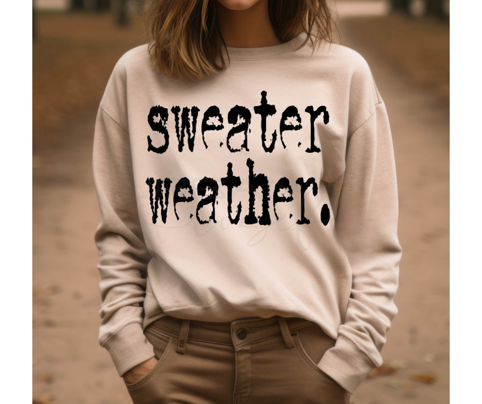 Sweater Weather Corded Crew