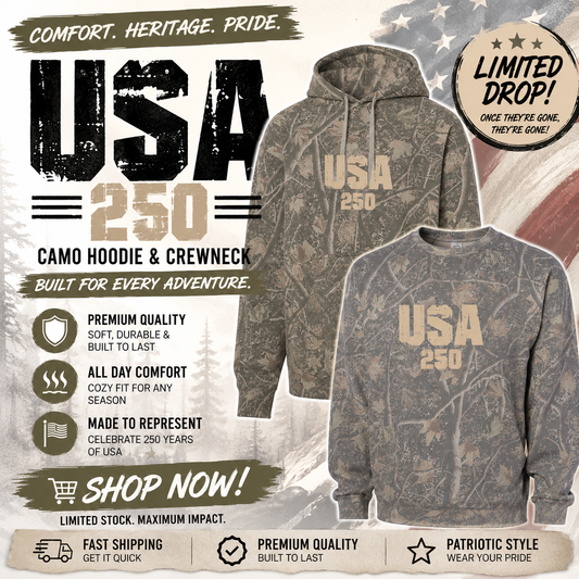 USA 250 Deadwood Camo HOT!!!