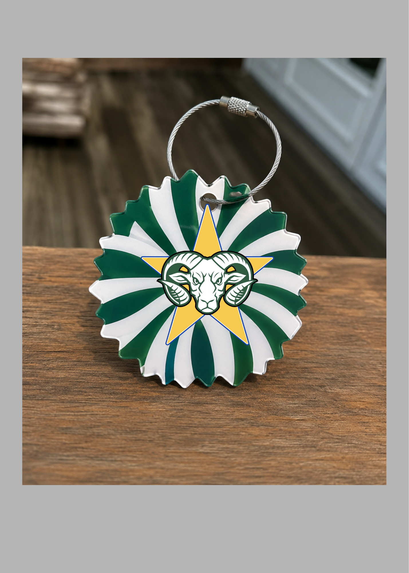 Custom Sports Bag Tags