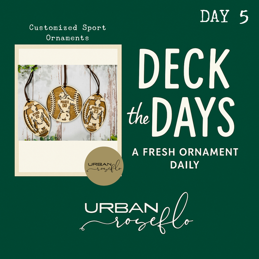 Personalized Sports Spotlight Ornament