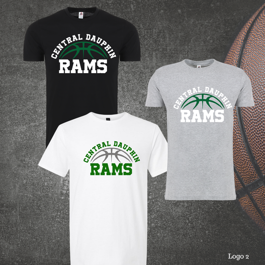 CD Girls Middle School Basketball Hoops Graphic