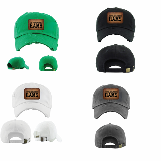 CD Cheer Vintage Baseball Patch Cap