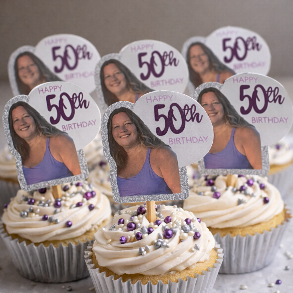 Custom Photo Food Picks