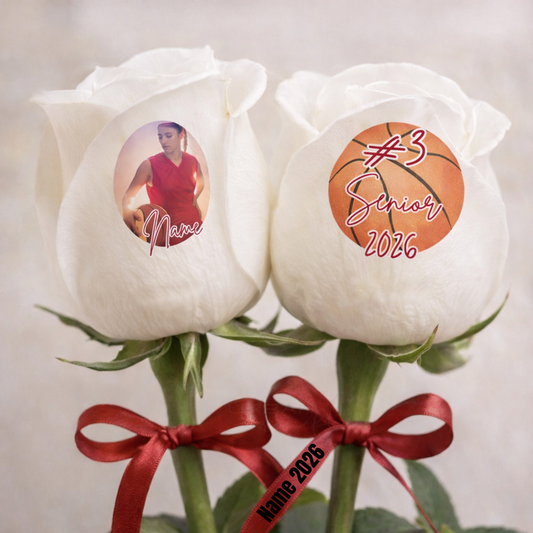 Personalized Photo Rose Keepsake 🌹