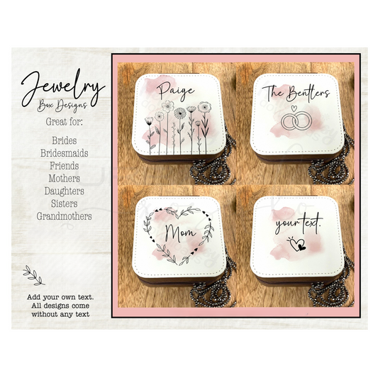 Jewelry Box - Leather