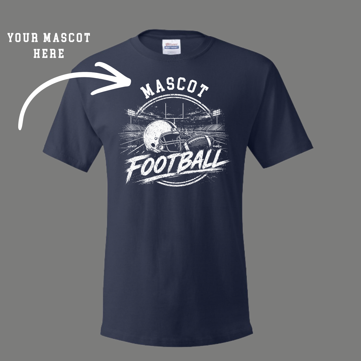 Custom Mascot Football Stadium