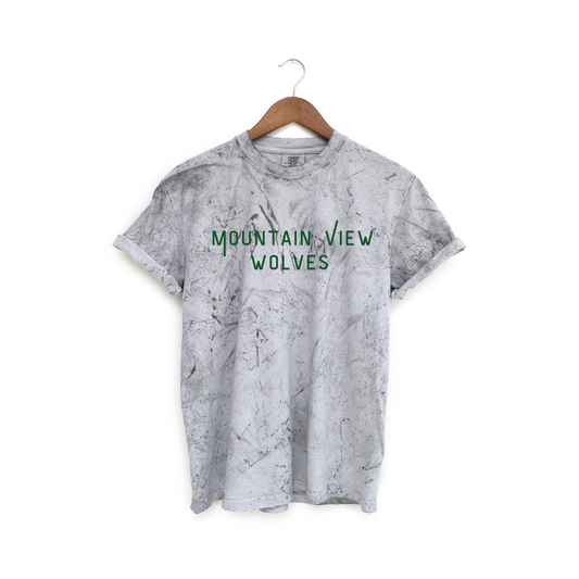 MV Wolves Wolves Splatter Color Blast Tee