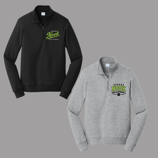 The 1/4 Zip - Spooky Nook Volleyball