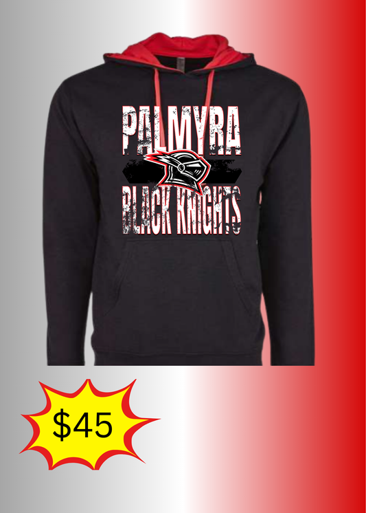 Palmyra Black Knights Color Block Hoodie