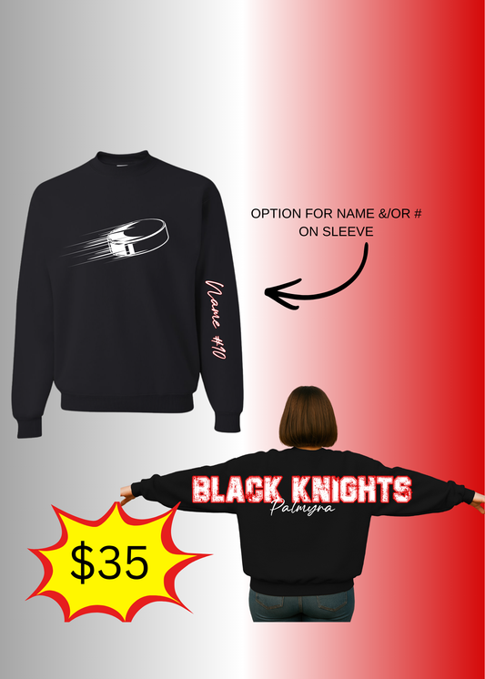 Palmyra Black Knights Wing Span Sweatshirt