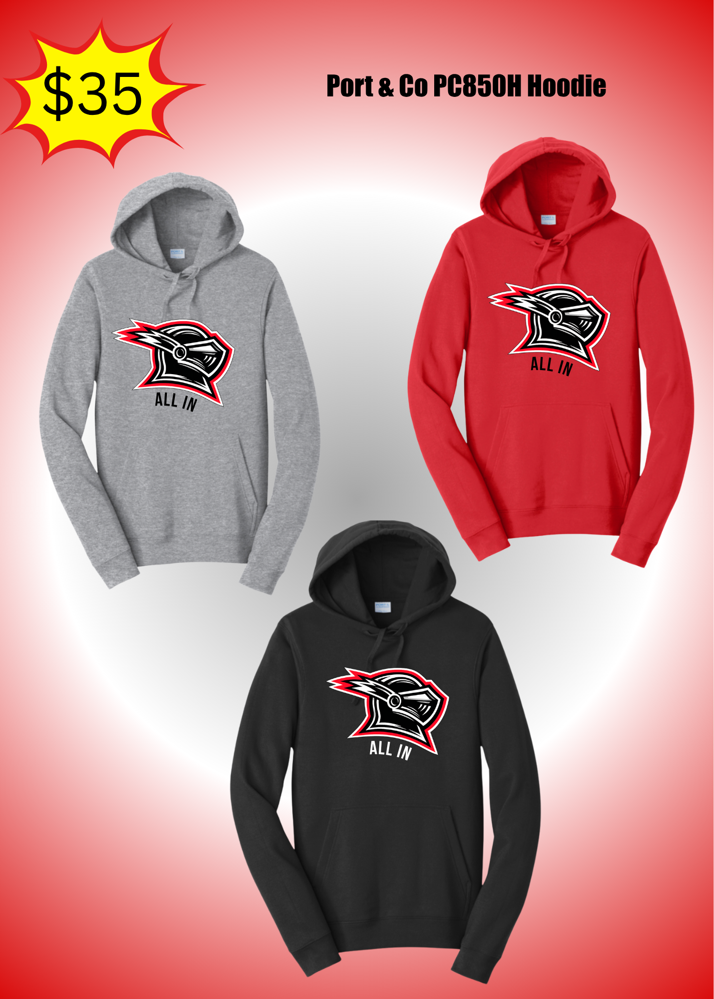 Palmyra Black Knights Hoodie