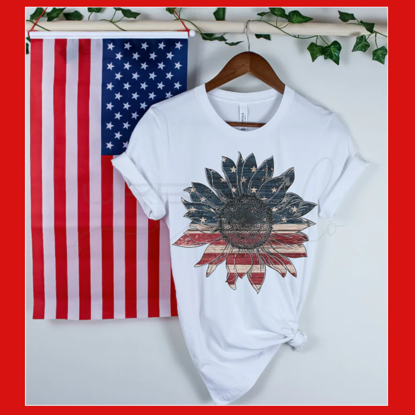 Patriotic Sunflower - NEW